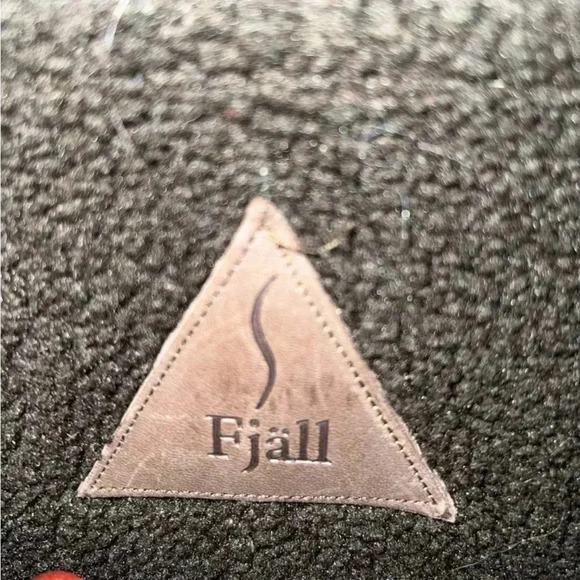 Fjallraven Suede Fleece Lined Jacket Toggle Buttons Brown Women’s Medium - Picture 3 of 5